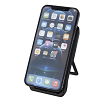 Loop 10W recycled plastic wireless charging pad with phone stand Loop 10W recycled plastic wireless charging pad with phone stand