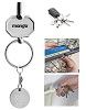 RCS recycled zinc alloy radiator key keychain with coin RCS recycled zinc alloy radiator key keychain with coin