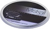 Ellison round plastic coaster with paper insert Ellison round plastic coaster with paper insert