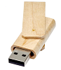 Rotate wooden USB - Light brown Rotate wooden USB - Light brown